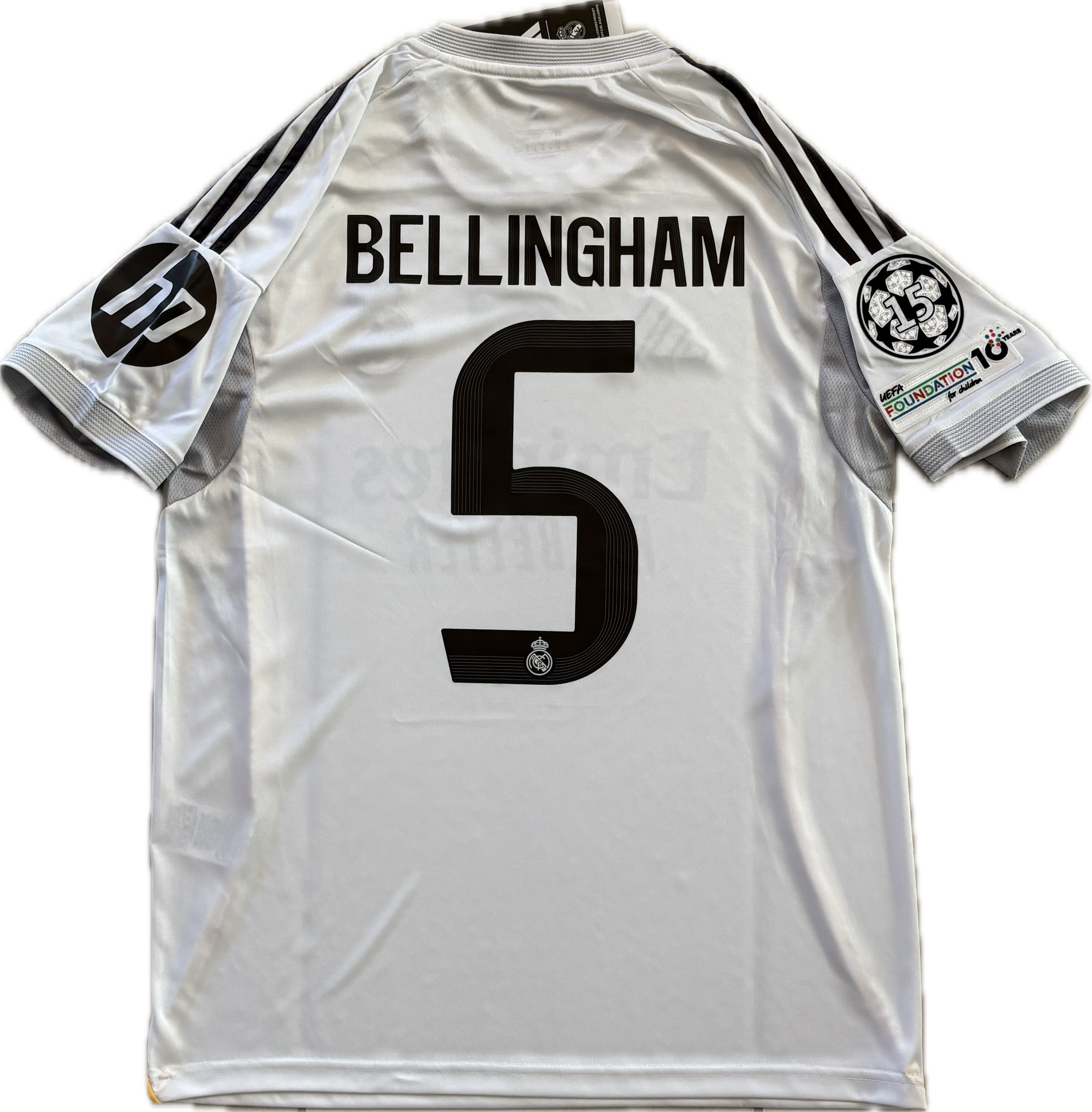 Bellingham #5 Real Madrid 2025-26 Adidas Home Jersey