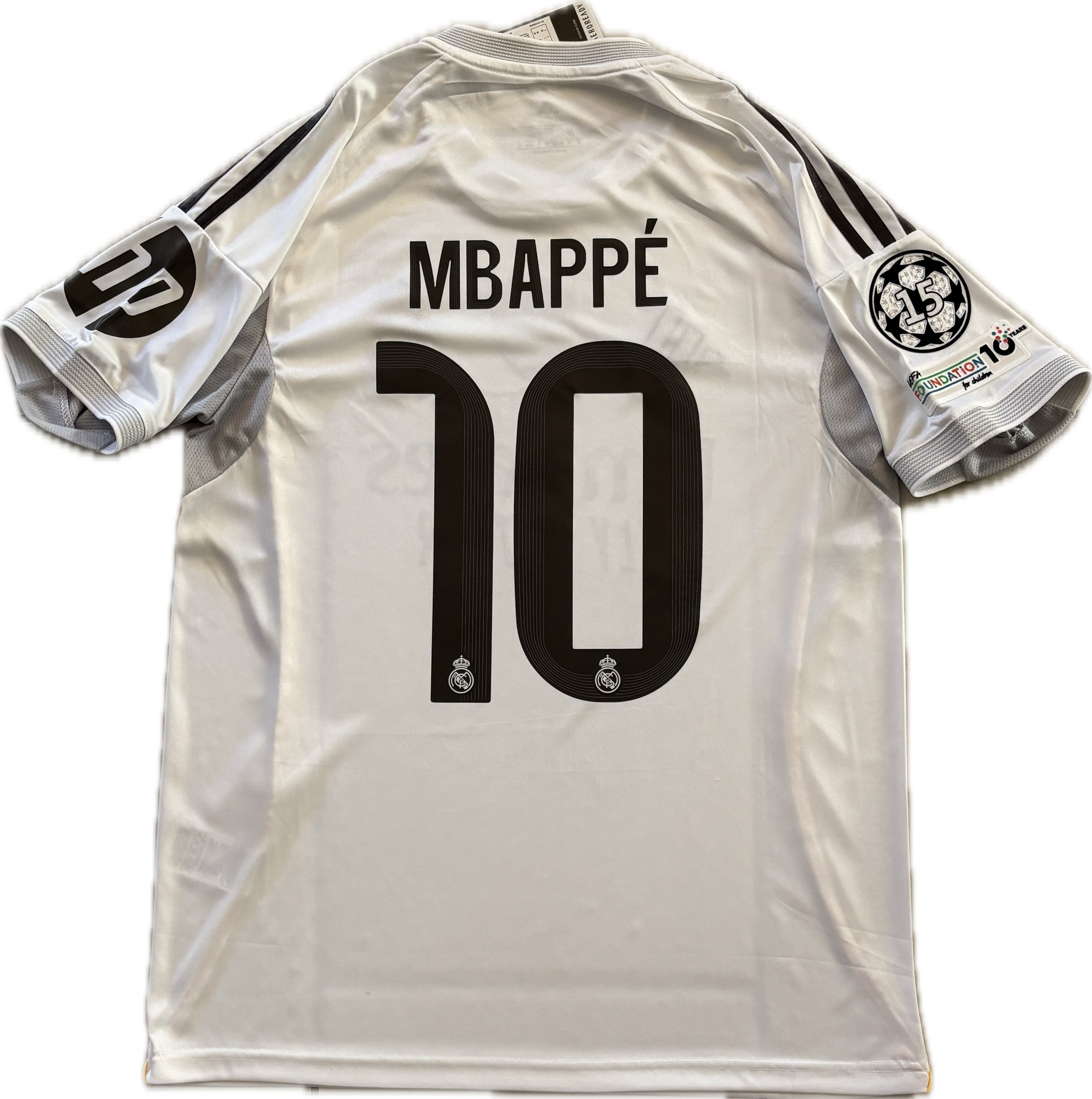 Mbappé #10 Real Madrid 2025-26 Adidas Home Jersey