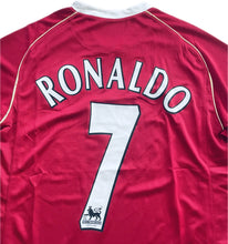 Load image into Gallery viewer, Manchester United Cristiano Ronaldo Nike 2006 2007  Home Soccer Jersey Men&#39;s Retro Premier League
