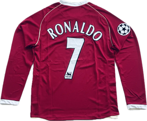 Manchester United Cristiano Ronaldo Nike 2006 2007  Home Soccer Jersey Men's Retro Premier League