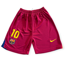 Load image into Gallery viewer, Ronaldinho #10 FC Barcelona 2005-2006 Home Retro Kids Jersey &amp; Shorts Set
