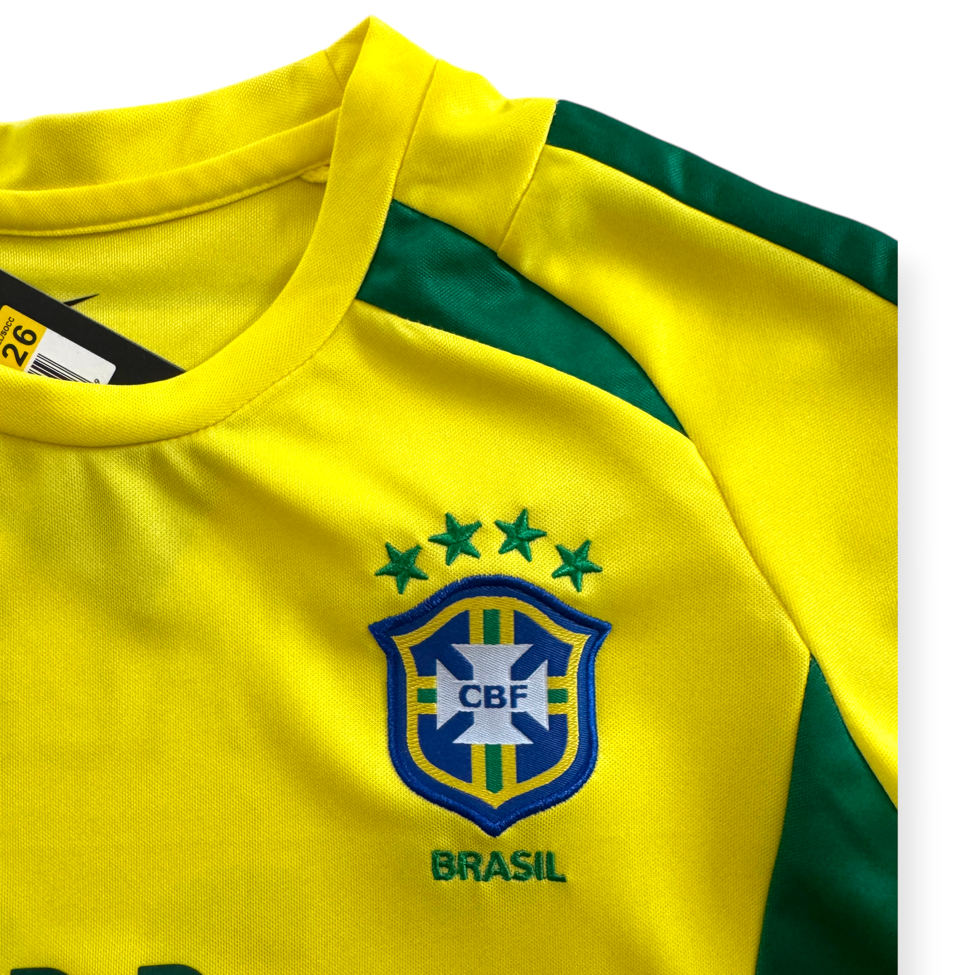 Ronaldinho 11 Nike Brazil 2002 World Cup Korea Japan Home Soccer