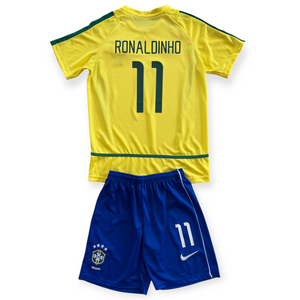 Ronaldinho 11 Nike Brazil 2002 World Cup Korea Japan Home Soccer