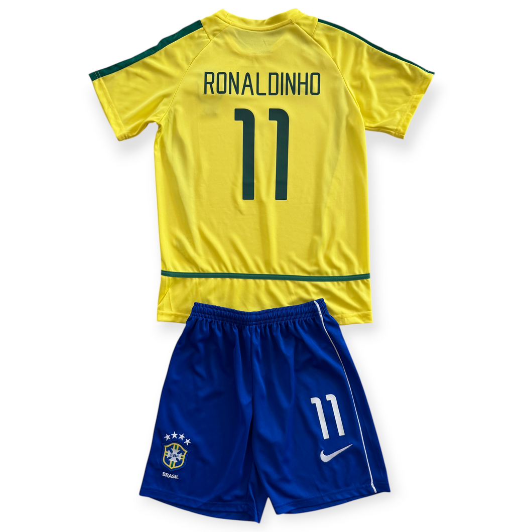Ronaldinho 11 Nike Brazil 2002 World Cup Korea Japan Home Soccer