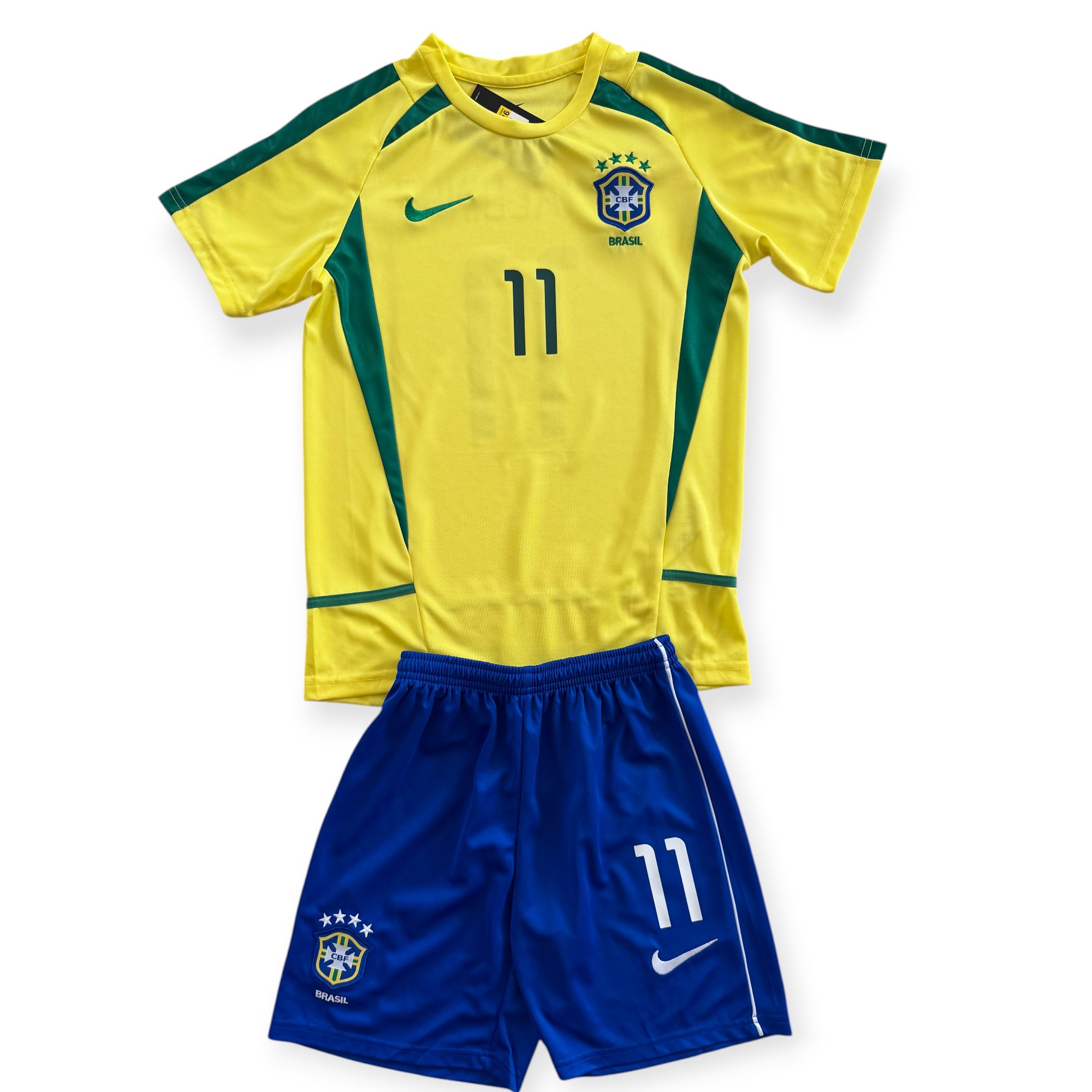 Ronaldinho 11 Nike Brazil 2002 World Cup Korea Japan Home Soccer