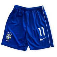 Load image into Gallery viewer, Ronaldinho 11 Nike Brazil 2002 World Cup Korea Japan Home Soccer Jersey Kids Youth

