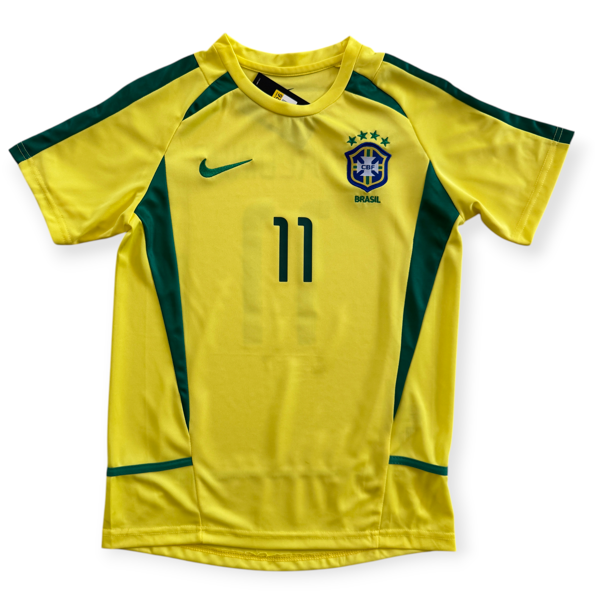 Ronaldinho 11 Nike Brazil 2002 World Cup Korea Japan Home Soccer