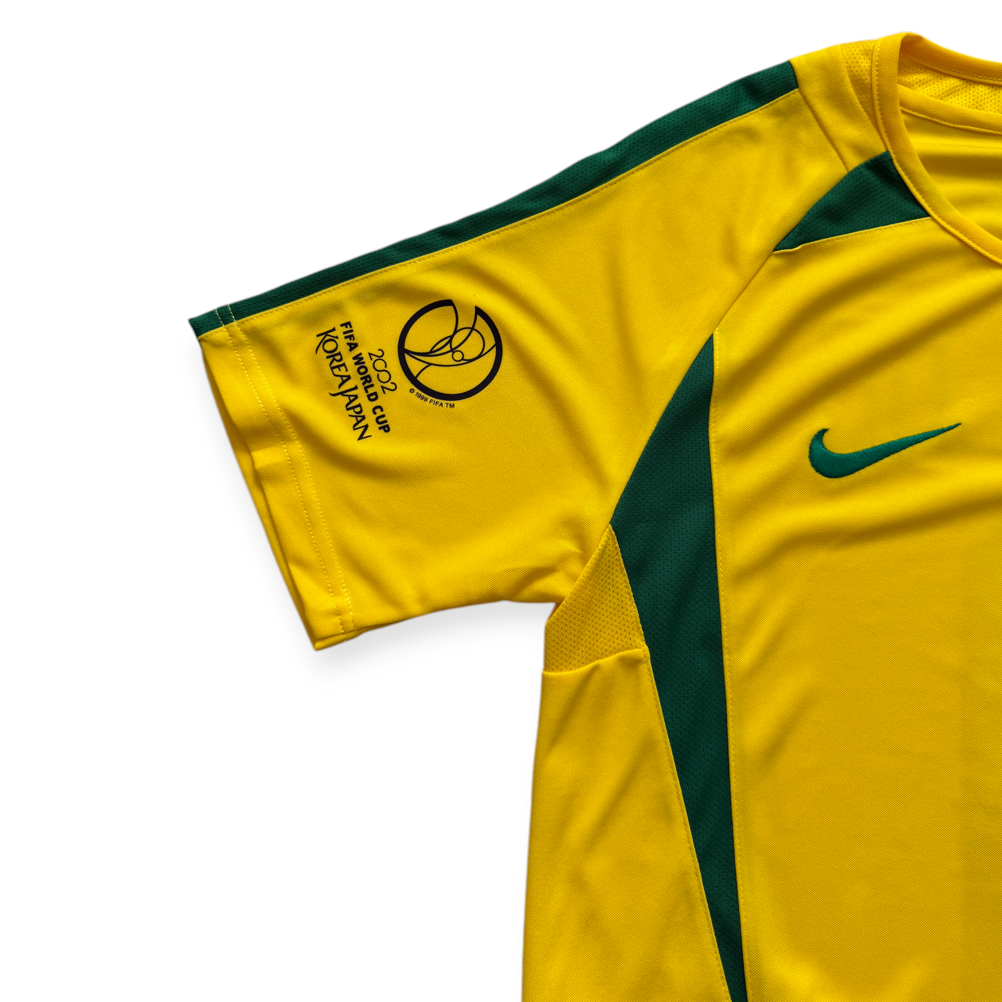 Ronaldo 9 Brazil Nike National Football Team Yellow 2002 World Cup Soc ...