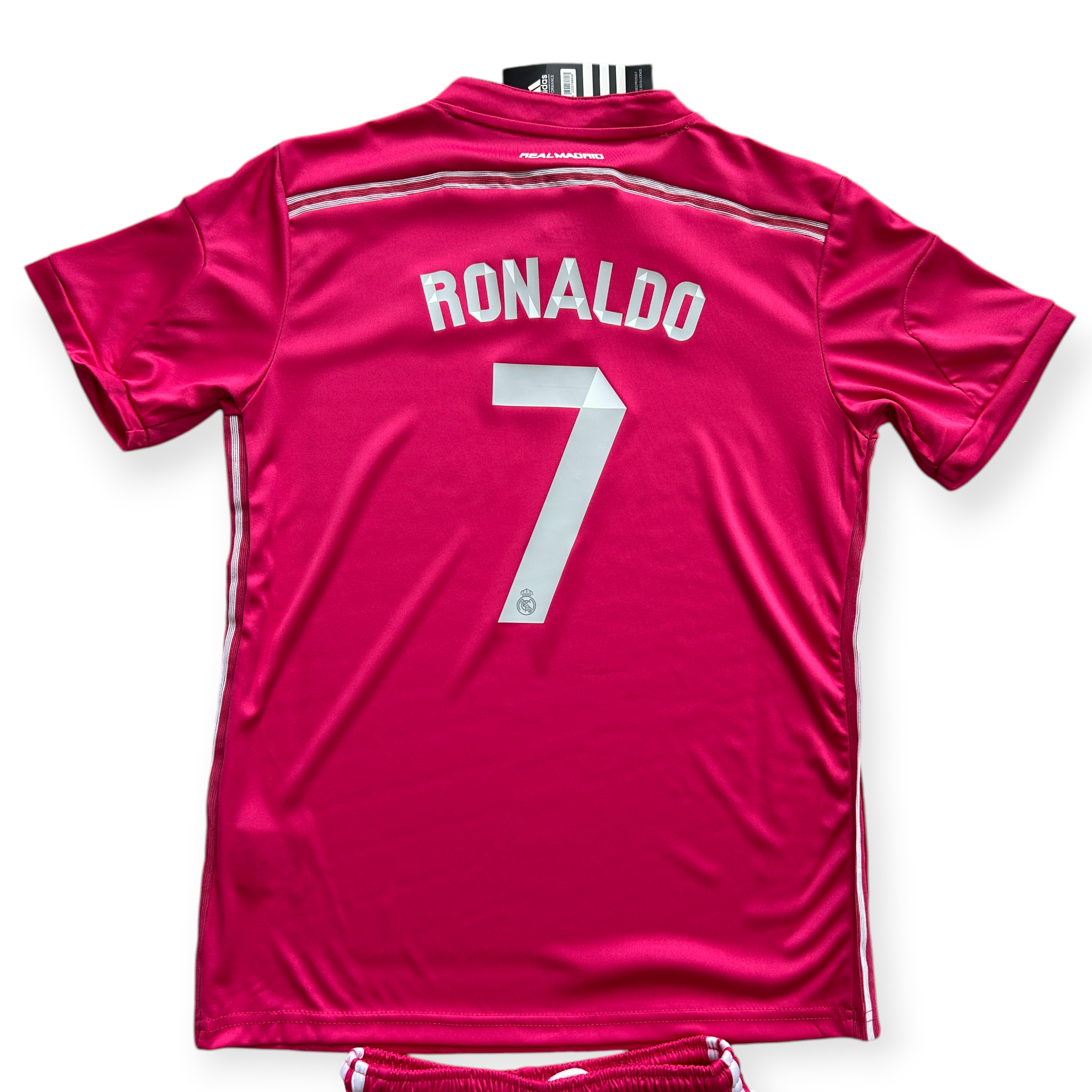 Ronaldo Jersey #7 Madrid 2014-2015 Adidas Real Madrid Soccer