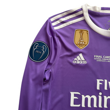 Load image into Gallery viewer, Ronaldo Jersey #7 Madrid 2016-2017 Adidas Real Madrid Long Sleeve Soccer Jersey Champions Cardiff Purple MENS UCL
