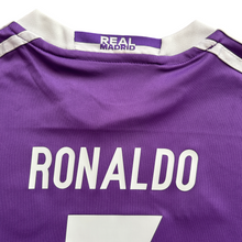 Load image into Gallery viewer, Ronaldo Jersey #7 Madrid 2016-2017 Adidas Real Madrid Soccer Jersey Champions Cardiff Youth Kids
