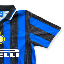 Load image into Gallery viewer, Ronaldo Nazario #10 Inter Milan Retro Jersey - 1997-98 Home "Il Fenomeno" Edition - Umbro Men's
