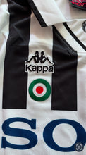 Load image into Gallery viewer, Zinedine Zidane #21 Juventus 1997-98 Champions League Home Jersey - Kappa Retro MEN kappa logo 
