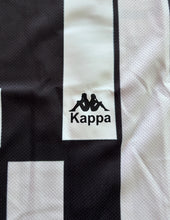 Load image into Gallery viewer, Zinedine Zidane #21 Juventus 1997-98 Champions League Home Jersey - Kappa Retro MEN kappa logo back 
