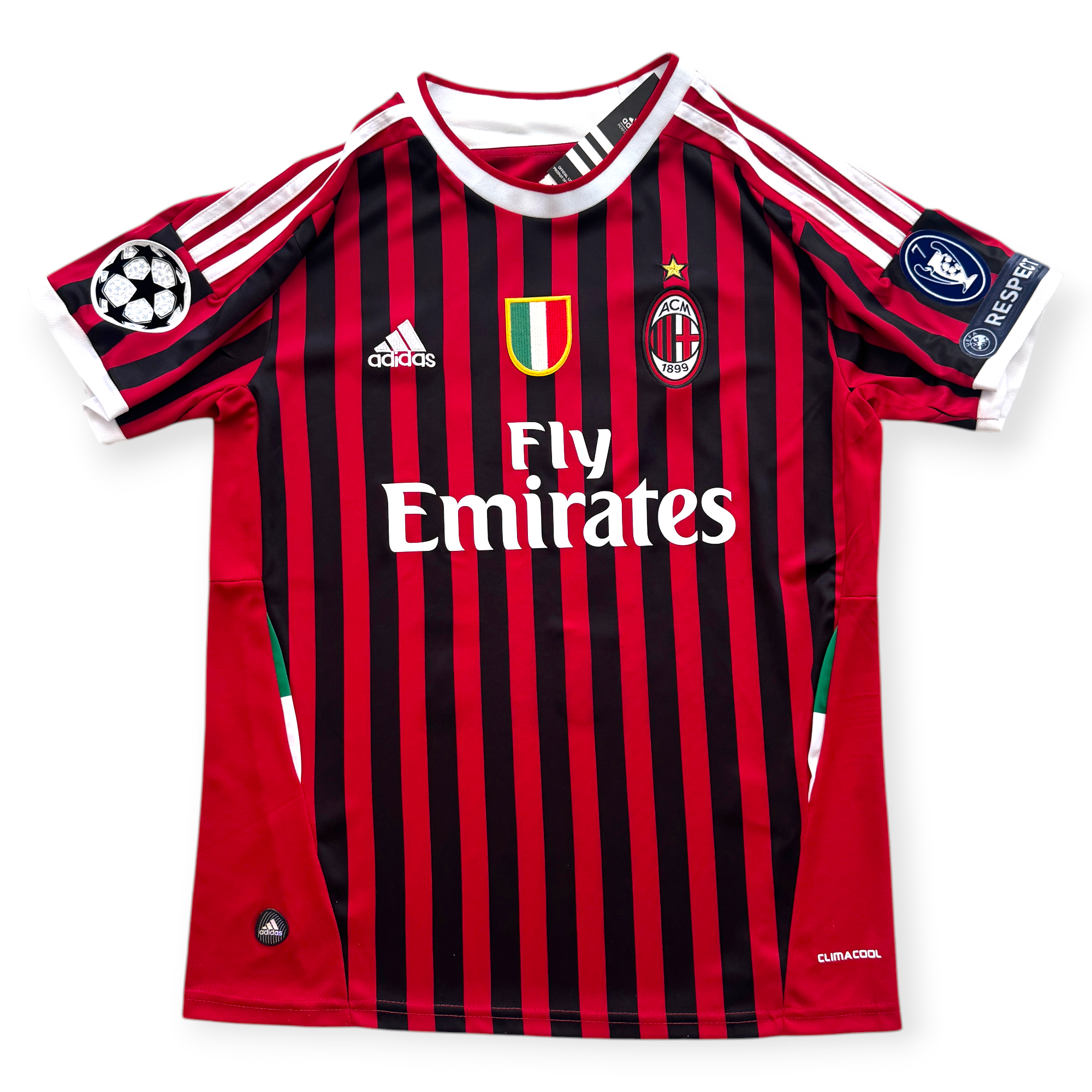 Zlatan Ibrahimović AC Milan Home Jersey 2011/2012 - Champions