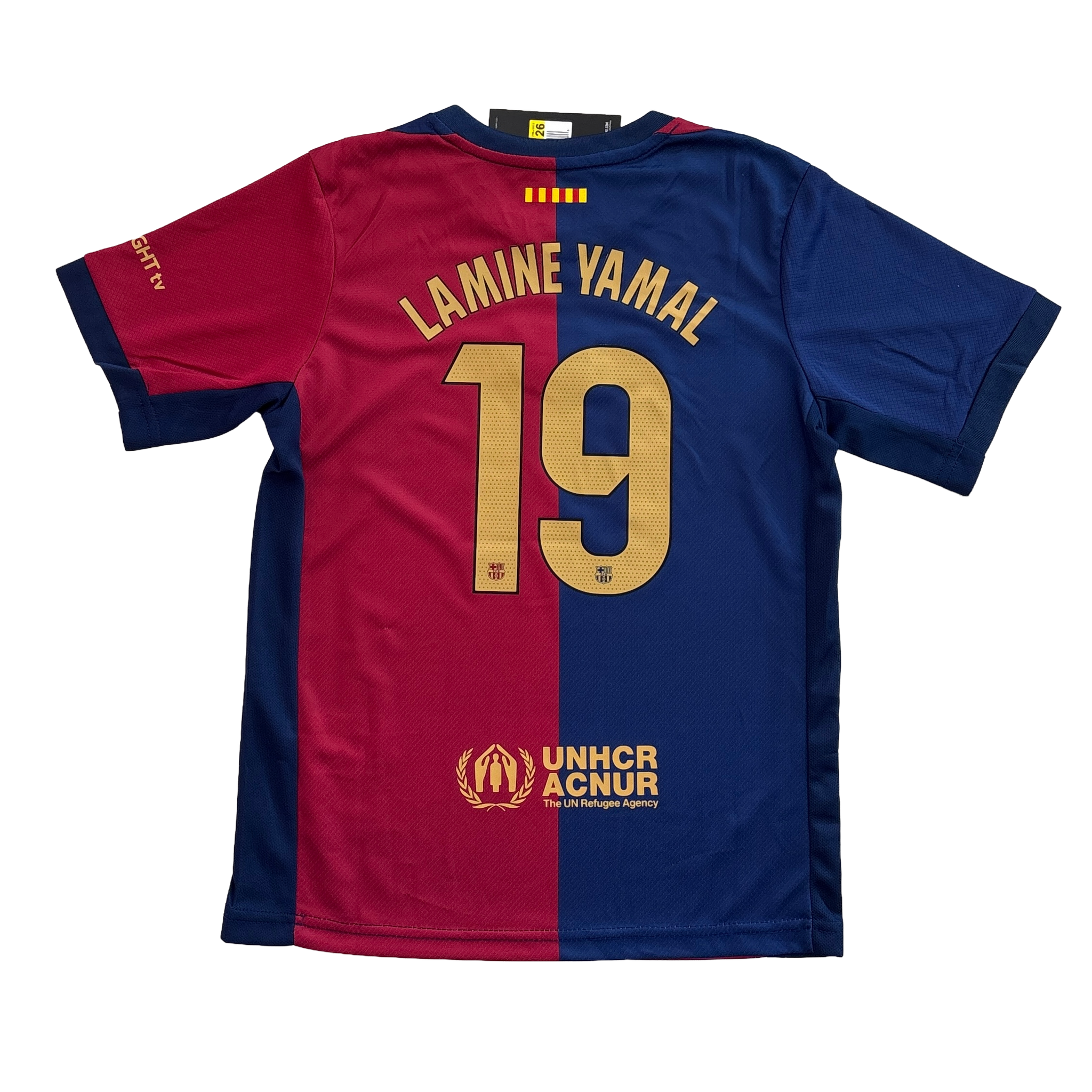 Lamine Yamal #19 FC Barcelona x Travis Scott Cactus Jack Youth Lamine Yamal #19 FC Barcelona x Travis Scott Cactus Jack Youth