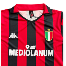 Load image into Gallery viewer, AC Milan 1988-90 Retro Home Jersey - Kappa Mediolanum Rossoneri Vintage Kit
