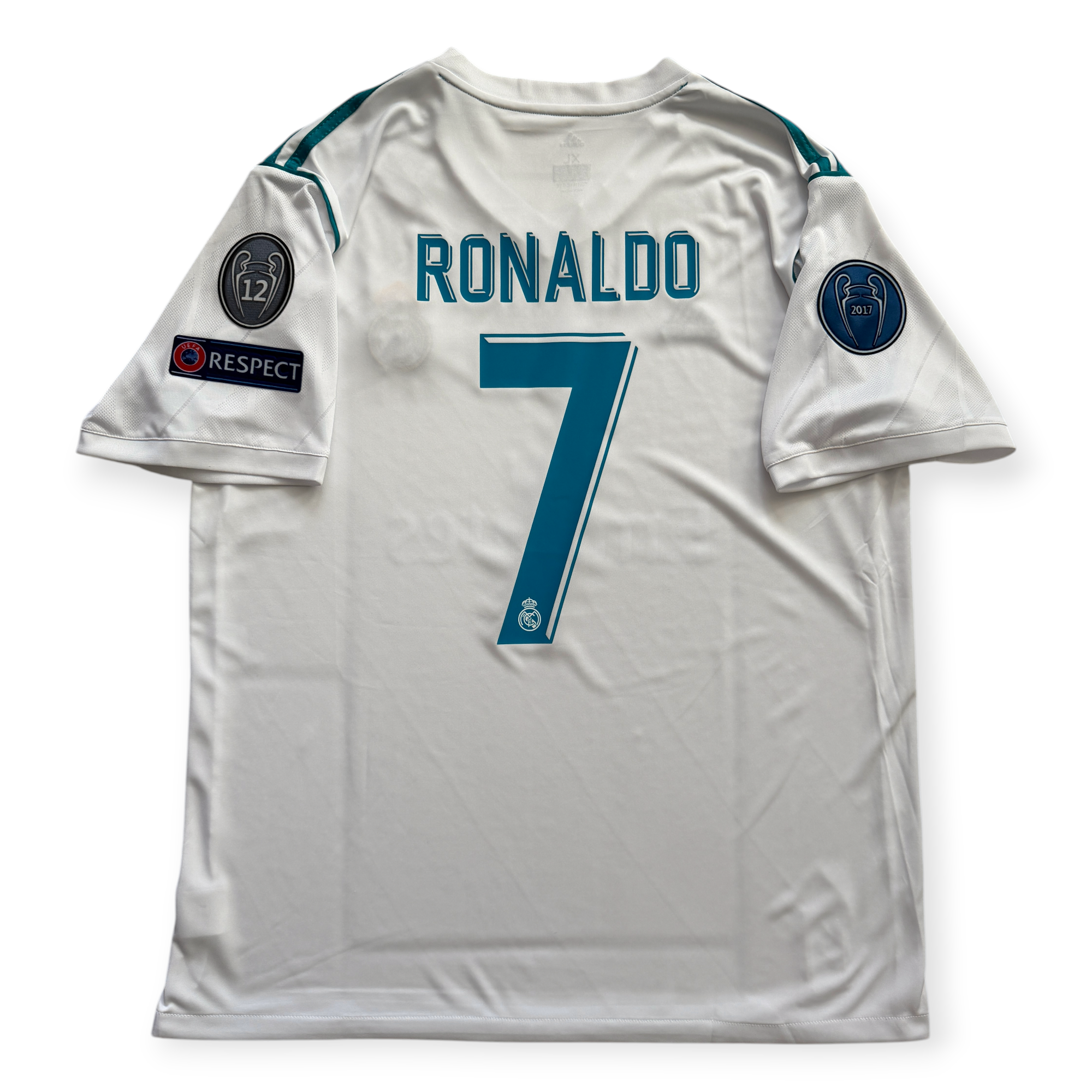 Real Madrid Cristiano Ronaldo #7 Soccer Jersey 2017 2018 La Liga