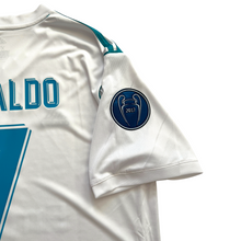 Load image into Gallery viewer, Real Madrid Cristiano Ronaldo #7 Soccer Jersey 2017 2018 La Liga Champions League Kyiv Mens
