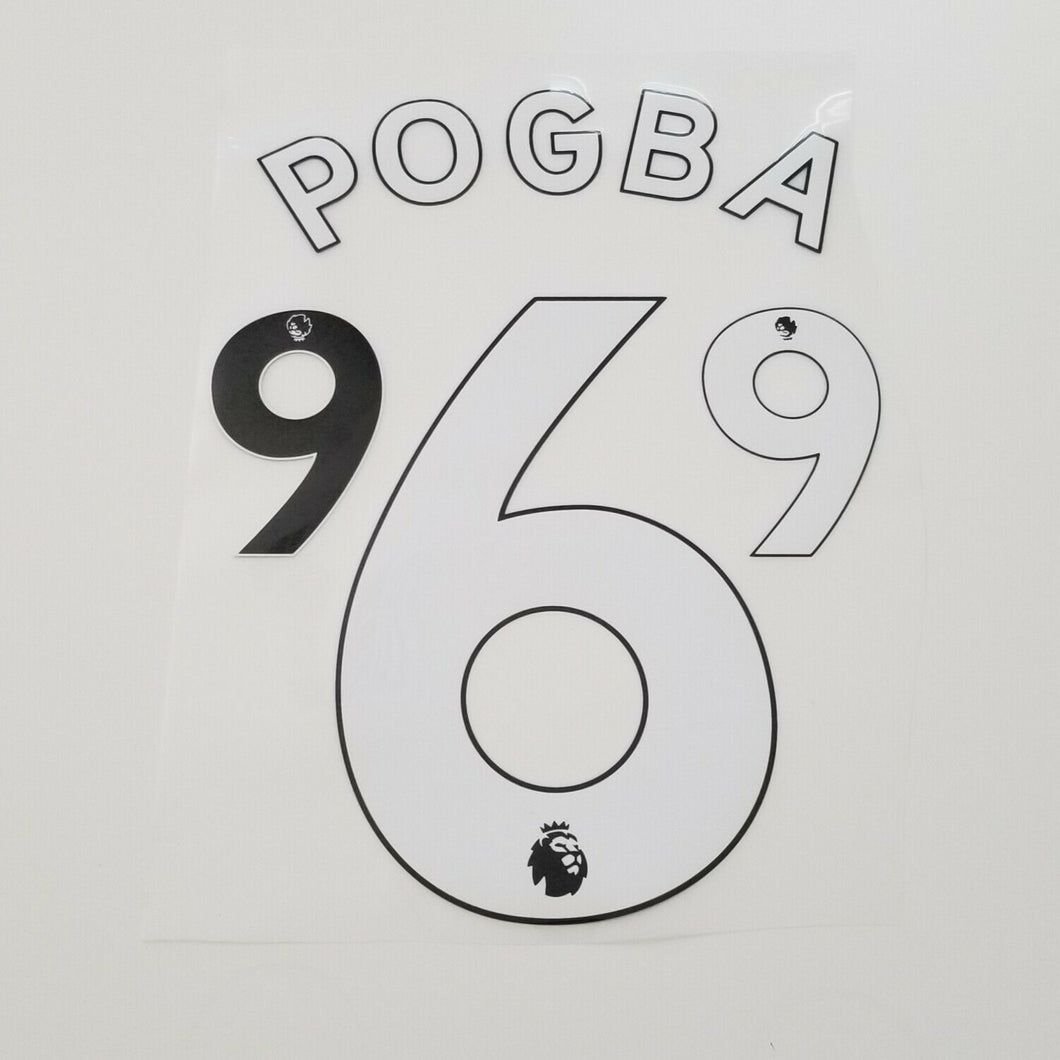 Paul Poga 6 Manchester United Epl Home Name Set English Premier League