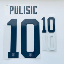 Load image into Gallery viewer, Christian Pulisic 10 Soccer Nike Jersey World CUP Qatar Nike football lettering USMNT
