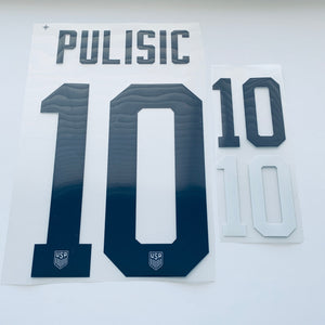 Christian Pulisic 10 Soccer Nike Jersey World CUP Qatar Nike football lettering USMNT