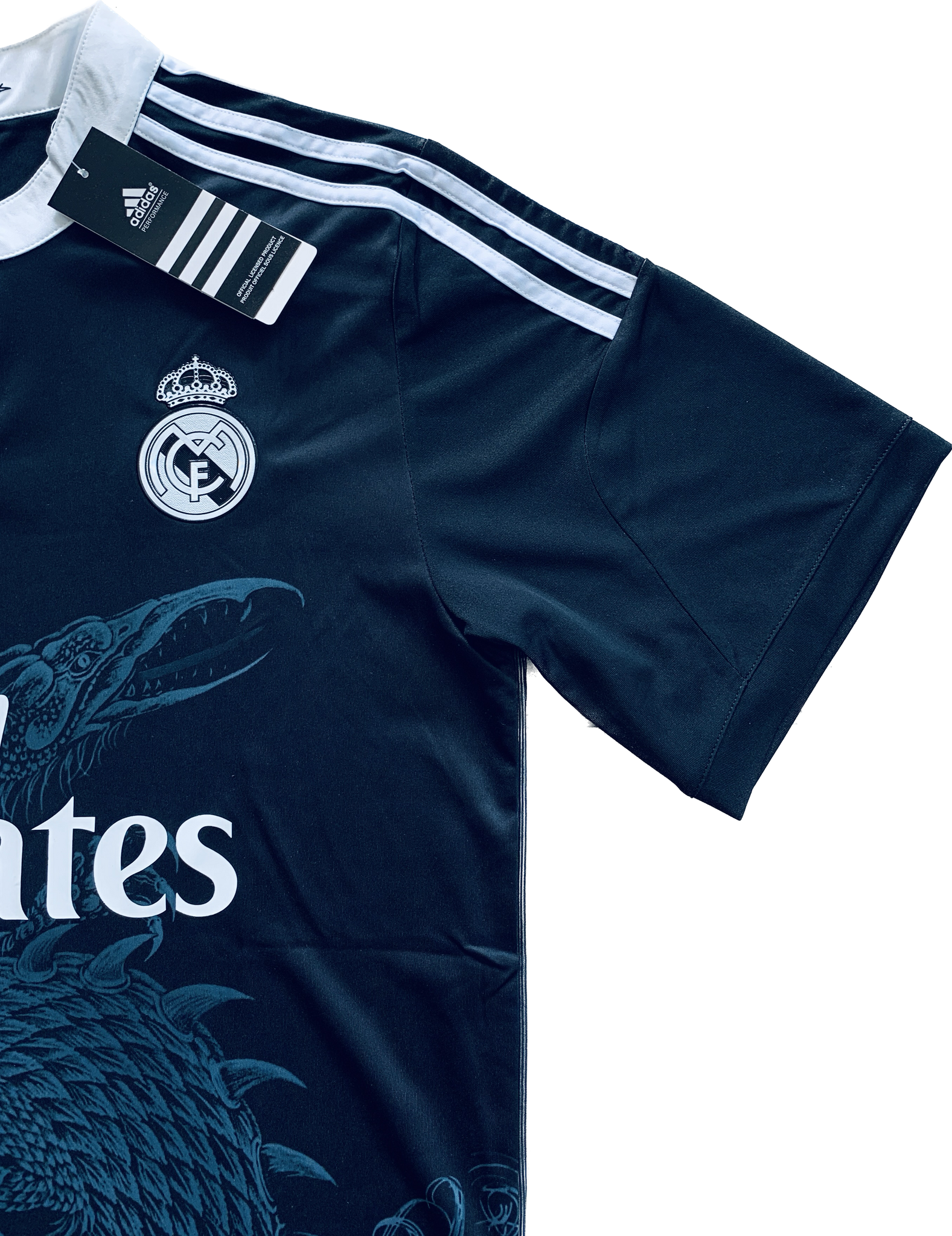 Buy Real Madrid Ronaldo #7 Kids Soccer Jersey Black Dragon 3rd