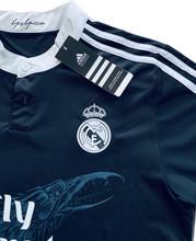 Load image into Gallery viewer, Real Madrid Cristiano Ronaldo Yohji Yamamoto Black Third Dragon Kit 2014/2015 Soccer Jersey
