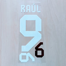 Load image into Gallery viewer, Raul Jimenez 9 Mexico World Cup Qatar 2022 Home Lettering Iron on patche patch
