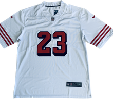 Load image into Gallery viewer, San Francisco 49ers Christian McCaffrey 23 Alternate Game Player Jersey
