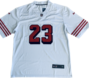 San Francisco 49ers Christian McCaffrey 23 Alternate Game Player Jersey