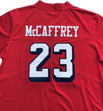 Load image into Gallery viewer, San Francisco 49ers Christian McCaffrey 23 Scarlet Alternate Game Player Jersey
