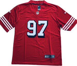 San Francisco 49ers Nick Bosa 97 Scarlet Alternate Game Player Jersey