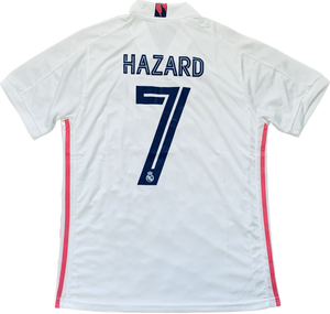 Real Madrid Eden Hazard 7 Adidas home Soccer jersey Football Patch King