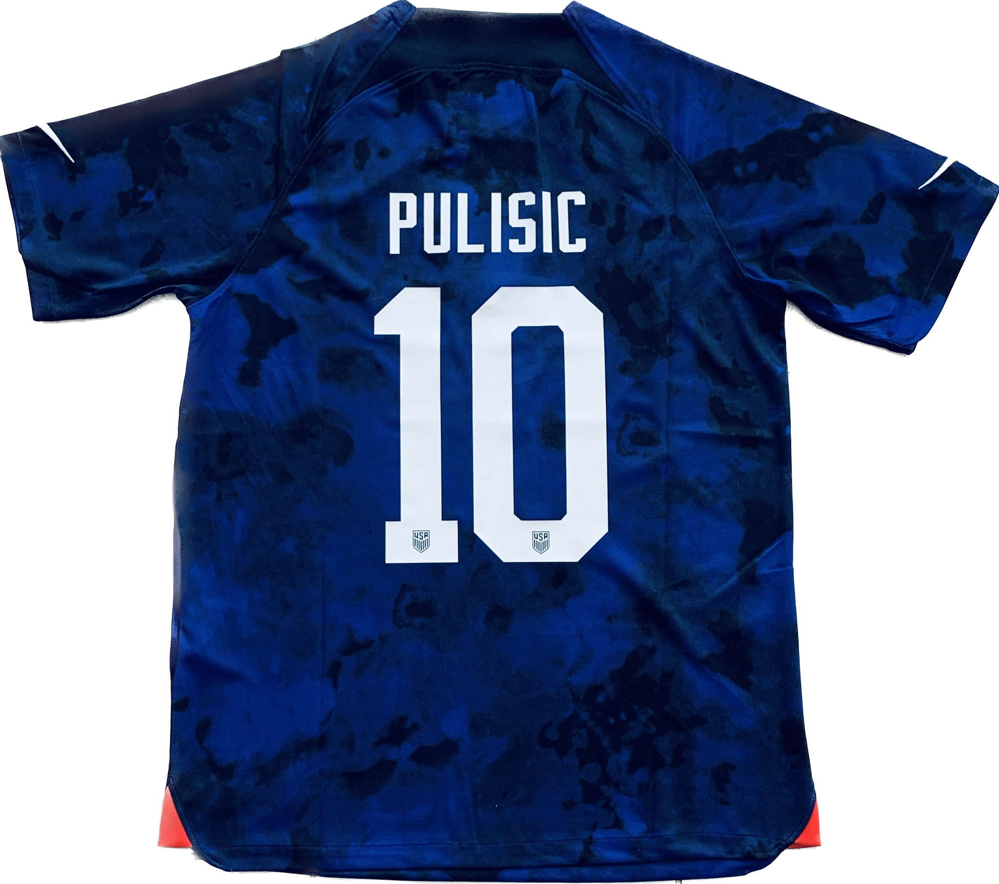  Pulisic #10 USA Home Men's World Cup Soccer Jersey 22/23 (as1,  Alpha, s, Regular, Regular, Small) White : Sports & Outdoors