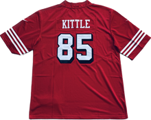 Load image into Gallery viewer, San Francisco 49ers George Kittle 85 Scarlet Alternate Game Player Jersey
