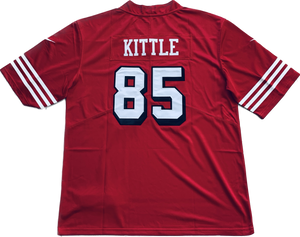 San Francisco 49ers George Kittle 85 Scarlet Alternate Game Player Jersey