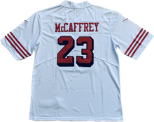 Load image into Gallery viewer, San Francisco 49ers Christian McCaffrey 23 Alternate Game Player Jersey
