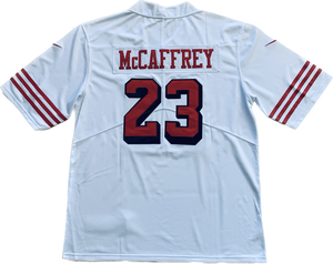 San Francisco 49ers Christian Mccaffrey 23 Home Game Player Jersey NFC
