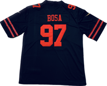 Load image into Gallery viewer, San Francisco 49ers Nick Bosa #97 Black Player Game Jersey Mens NFL

