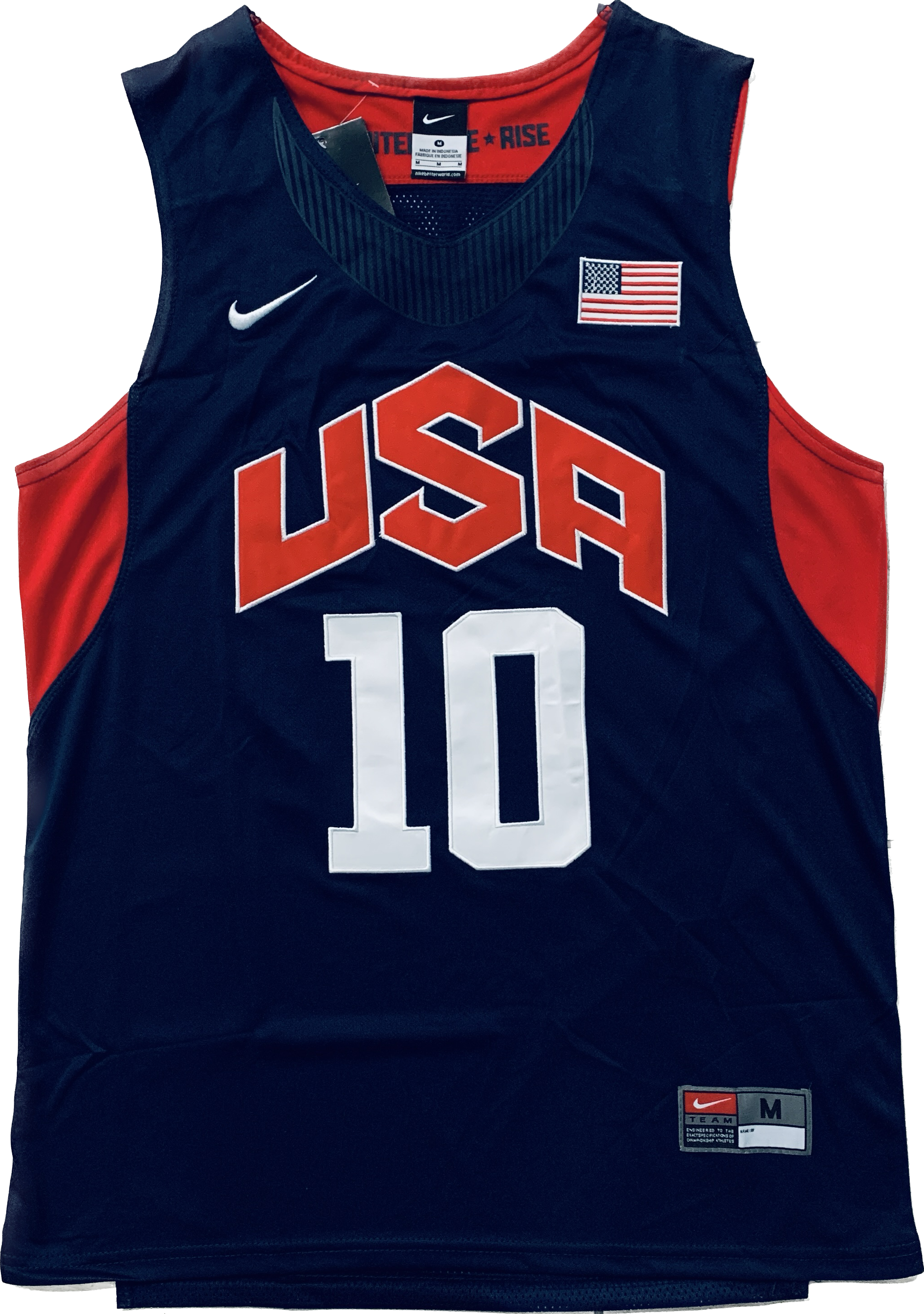Kobe Bryant Nike Dream Team USA Away Olympic #10 Basketball Kobe Bryant Nike Dream Team USA Away Olympic #10 Basketball