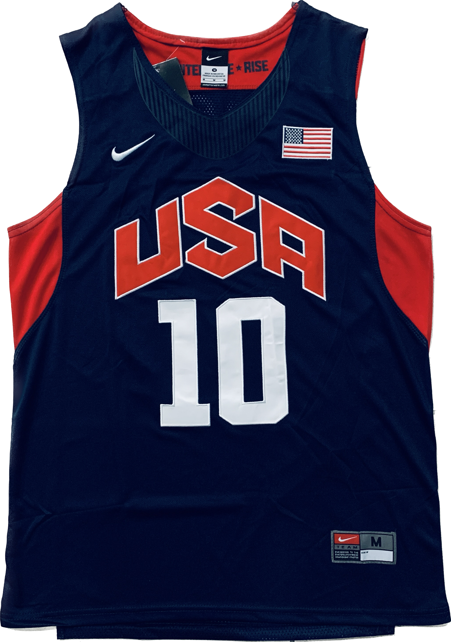 Kobe Bryant #10 Team USA Stitched Basketball Jersey