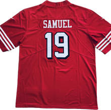 Load image into Gallery viewer, San Francisco 49ers Deebo Samuel 19 Scarlet Alternate Game Player Jersey
