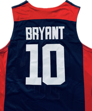 Load image into Gallery viewer, Kobe Bryant Nike Dream Team USA Away Olympic #10 Basketball Jersey
