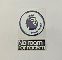 Load image into Gallery viewer, Premier League Patch Badge 2020-2021 &amp; NO ROOM FOR RACISM Iron On Vinyl
